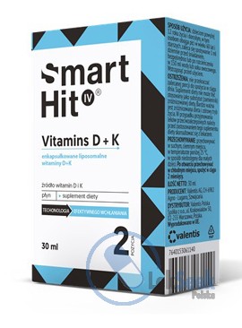 Opakowanie Smart Hit IV Vitamins D + K