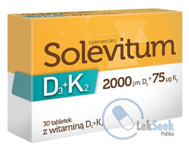 Opakowanie Solevitum D3+K2