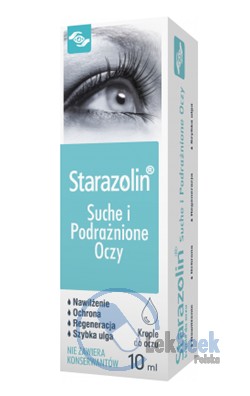 Opakowanie Starazolin® Suche i Podrażnione Oczy