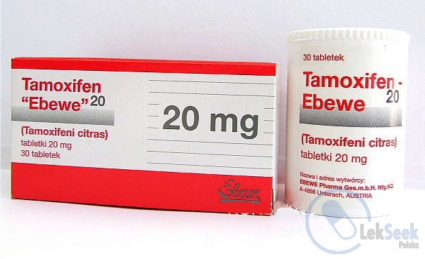Opakowanie Tamoxifen-Ebewe 10; -20