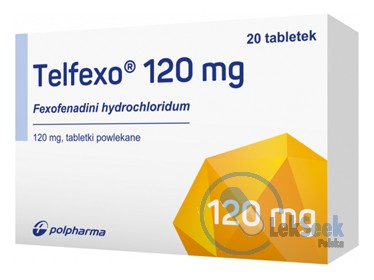 Opakowanie Telfexo® 120 mg; -180 mg