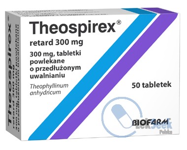 Opakowanie Theospirex® retard; -retard 300 mg