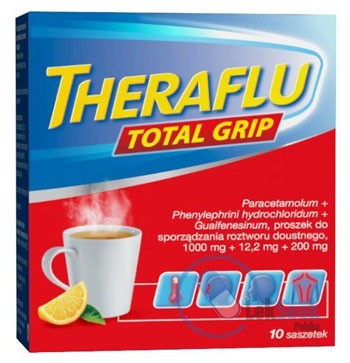 Opakowanie Theraflu® Total Grip