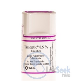 Opakowanie Timoptic® 0,5%