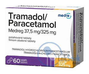 Opakowanie Tramadol + Paracetamol Medreg