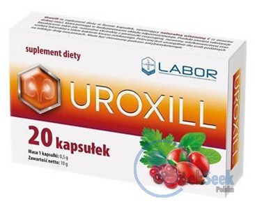 Opakowanie Uroxill drogi moczowe