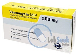 Opakowanie Vancomycin-MIP 500; -1000