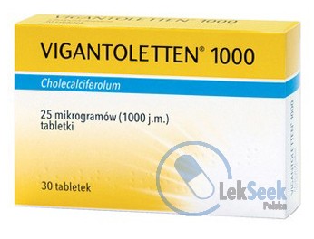 Opakowanie Vigantoletten® 1000