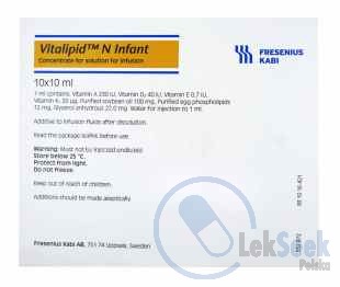 Opakowanie Vitalipid® N Adult; -Infant