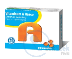 Opakowanie Vitaminum A Hasco
