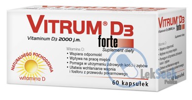 Opakowanie Vitrum® D3 Forte