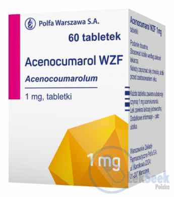 Opakowanie Acenocumarol WZF