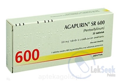 Opakowanie Agapurin® SR 400; -600