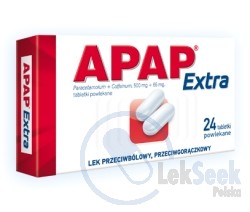 Opakowanie Apap® Extra