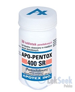 Opakowanie Apo-Pentox 400 SR