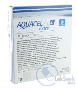 Opakowanie Aquacel® Ag+ Extra