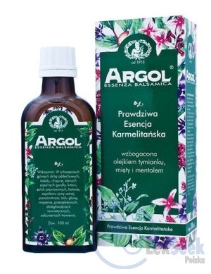 Opakowanie Argol® Essenza Balsamica