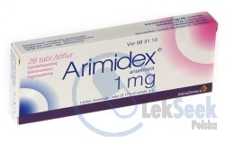 Opakowanie Arimidex®