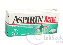 Opakowanie Aspirin® Extra