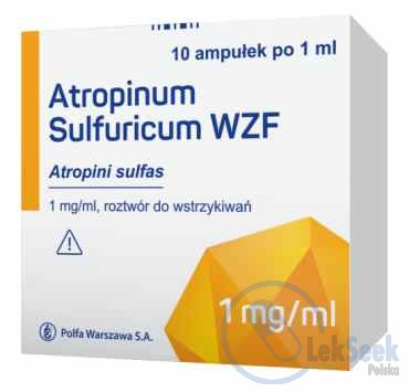 Opakowanie Atropinum sulfuricum WZF