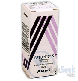 Opakowanie Betoptic® S; -0,5%