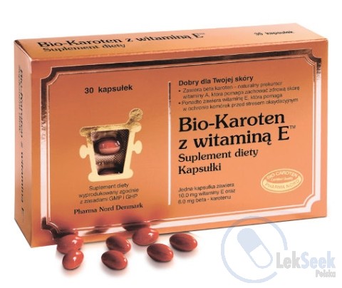 Opakowanie Bio-Karoten z witaminą E