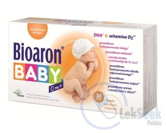 Opakowanie Bioaron Baby 0m+; -6m+; -24m+