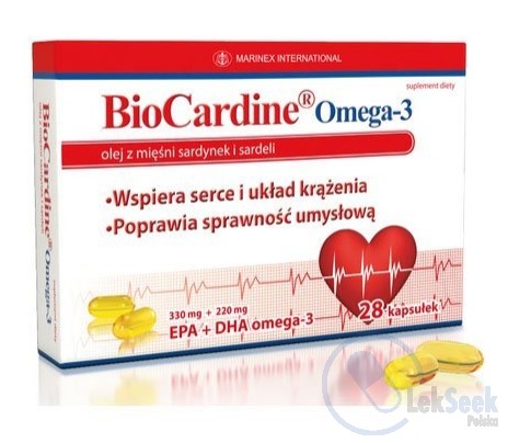 Opakowanie BioCardine® Omega-3