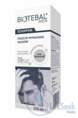 Opakowanie Biotebal® Men 0,05% szampon