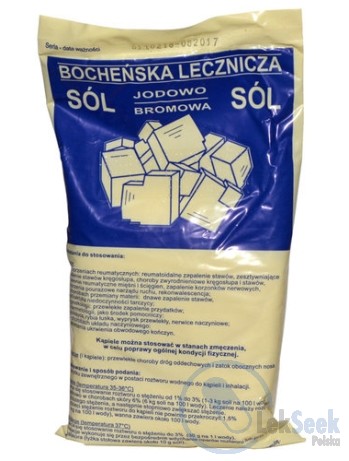 Opakowanie Bocheńska lecznicza sól jodowo-bromowa