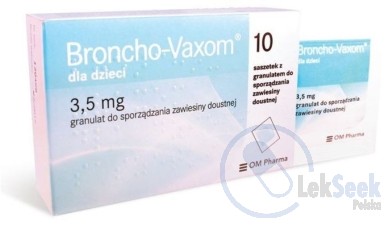Opakowanie Broncho-Vaxom® dla dzieci