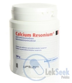 Opakowanie Calcium Resonium
