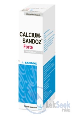 Opakowanie Calcium-Sandoz Forte