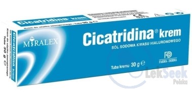 Opakowanie Cicatridina® krem