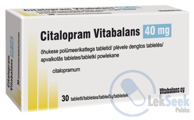Opakowanie Citalopram Vitabalans