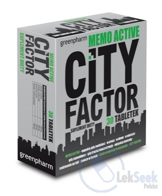 Opakowanie City Factor Memo Activ