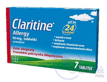 Opakowanie Claritine Allergy