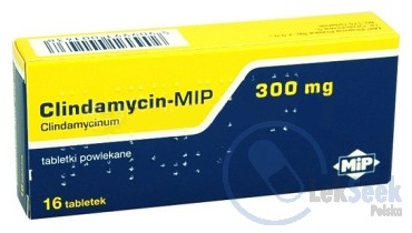 Opakowanie Clindamycin-MIP 300; -600