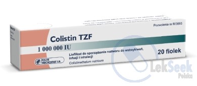 Opakowanie Colistin TZF
