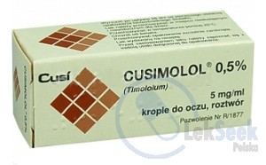 Opakowanie Cusimolol® 0,5%