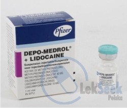 Opakowanie Depo-Medrol® z lidokainą