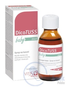Opakowanie DicoTuss baby med.