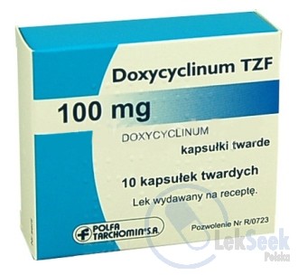Opakowanie Doxycyclinum TZF