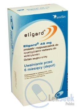 Opakowanie Eligard® 7,5 mg; -22,5 mg; -45 mg