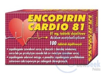 Opakowanie Encopirin Cardio 81