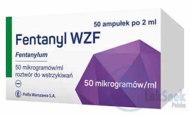 Opakowanie Fentanyl WZF