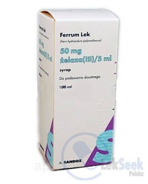 Opakowanie Ferrum Lek®