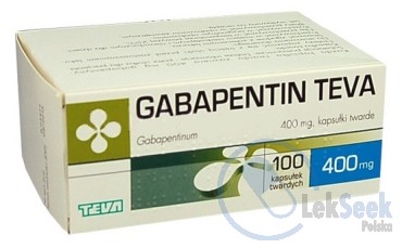 Opakowanie Gabapentin Teva 100 mg; -300 mg; -400 mg; -600 mg; -800 mg