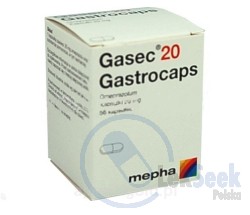 Opakowanie Gasec®-20 Gastrocaps®