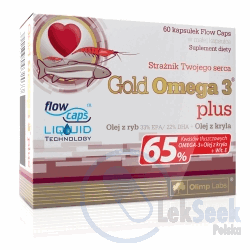 Opakowanie Gold Omega 3® plus